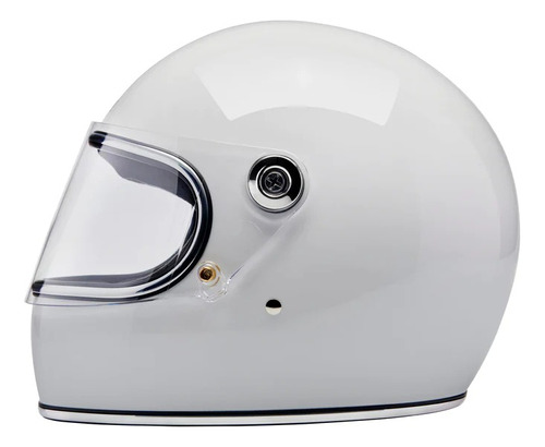 Casco Biltwell Gringo S Dot Helmet - Gloss White - (l)