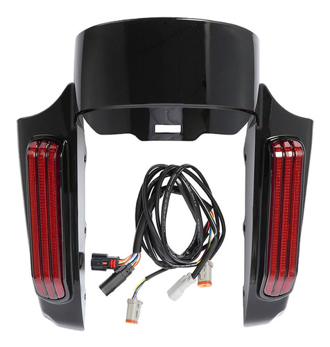 Guardabarros Trasero Con Luz Led Para Harley Para Piezas De