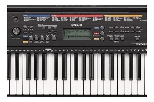 Imagen 4 de 4 de Teclado musical Yamaha PSR Series PSR-E263 61 teclas negro