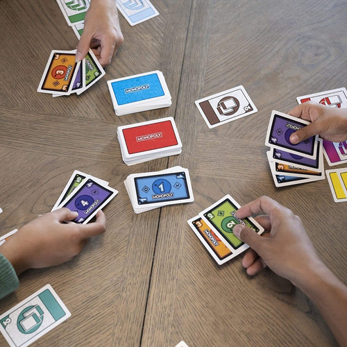 Imagen 4 de 8 de Juego De Mesa Monopoly Cartas Bid Hasbro