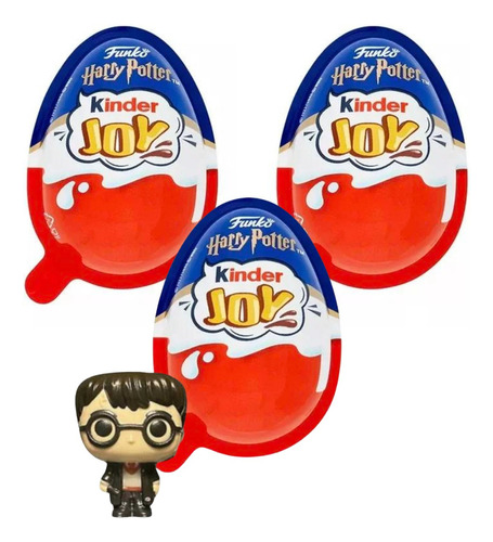 3 Kinder Joy Harry Potter Funko Pop 20gr