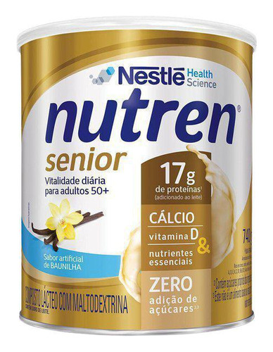 Suplemento Nutricional Nestlé Nutren Senior 740g