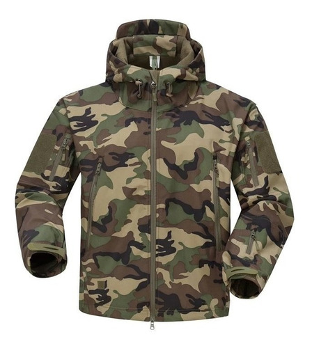 Chaqueta Softshell Táctica Militar Camuflaje Envio Gratis