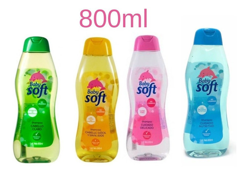 Shampo Baby Soft  X 800 Ml. - mL a $32