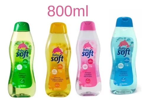 Shampo Baby Soft  X 800 Ml. - mL a $33