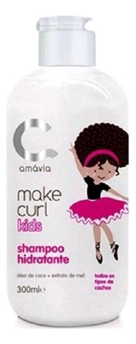 Shampoo Hidratante Make Curl Kids 300ml Amávia