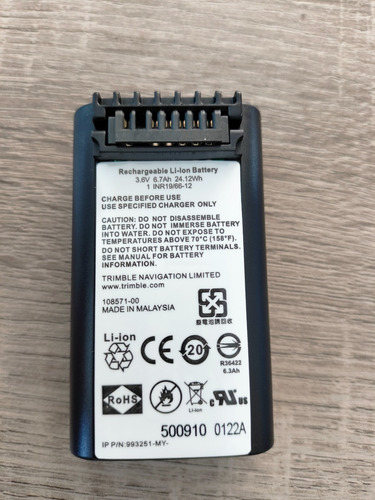 Batería Recargable Para Nivo 2m/c Compatible Nomad M3