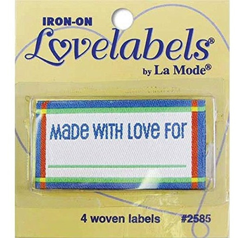 Blumenthal Lansing Ironon Lovelabels Aglomerado Fabricado Co