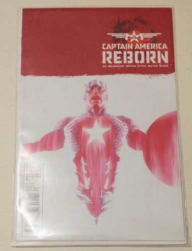 Captain America Reborn #1 Variant Cover (alex Ross) Sept 09