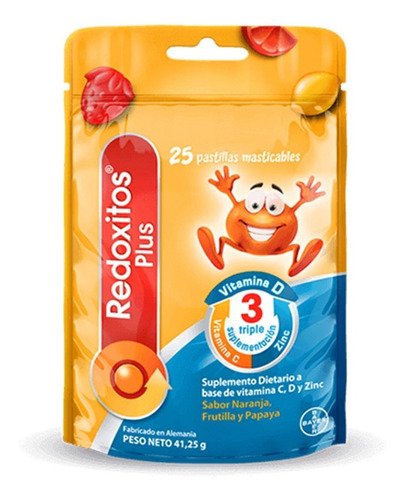 Bayer Redoxitos Plus X 25 Pastillas Masticables