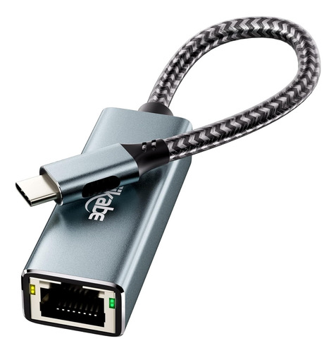 Cable Adaptador Macbook Usb Tipo C Rj45 Ethernet  Aluminio