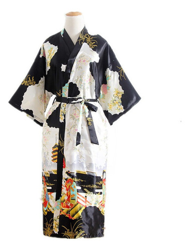 Nihay Mujeres Kimono Japonés Yukata Vintage Albornoz Ropa