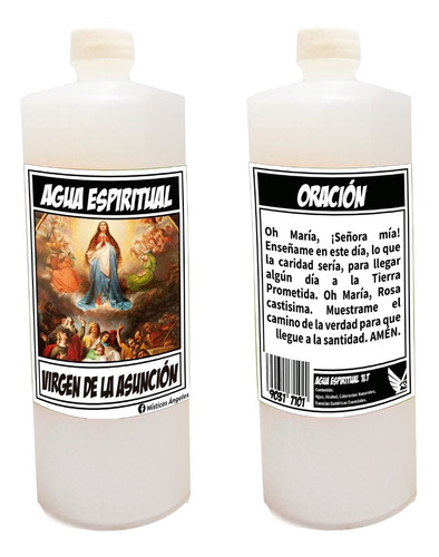 Agua Espiritual Virgen De La Asunción