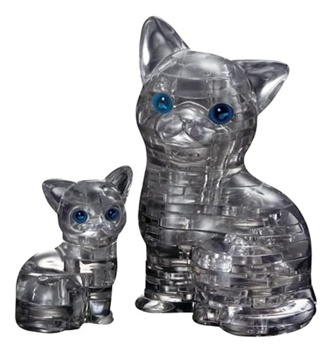 Bepuzzle - Puzzle De Cristal 3d Para Gatos Y Gatitos (49 Pi