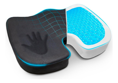 Cojín Con Gel Frio Para Asiento Extra Confort Seat Cushion