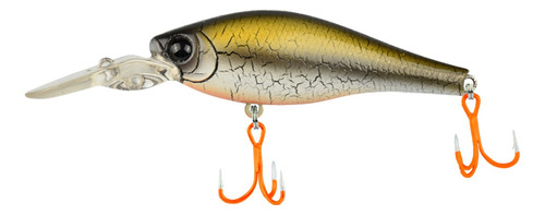 Isca Artificial Shugan Shad 60mm - Ikigai H001 Cor Branco E Dourado