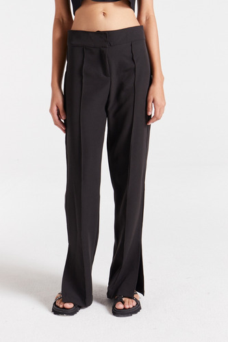 Pantalon Flare Con Tajos Mujer Desiderata