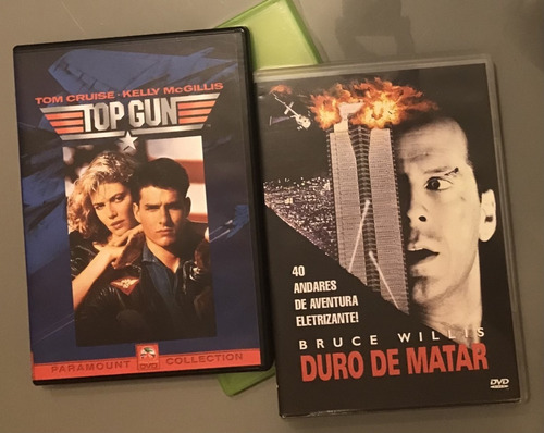 Top Gun / Duro De Matar 1 E 2 (Usado)