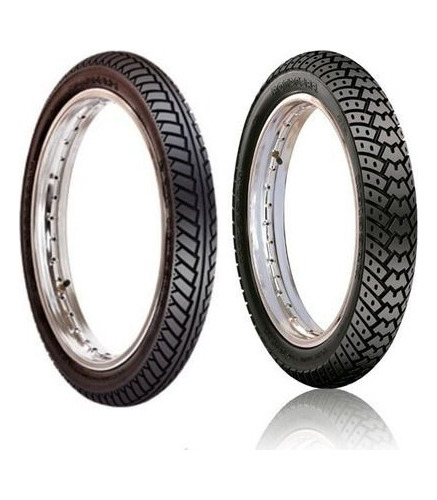 Par Pneu Maggion Titan Cg 125 150 2,75 E 90/90-18+2 Câmaras