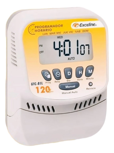 Programador Horario Digital 120v Exceline