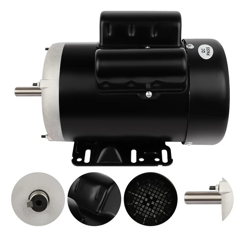 Motor Eléctrico De 3 Hp, Motor Monofásico, 3450 Rpm, ...
