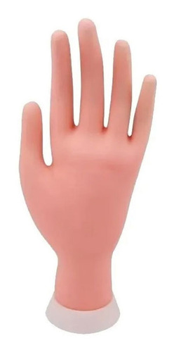 Mão Treino Manicure Flexível Articulada Mao Unhas De Gel