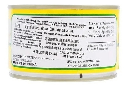 Caja De Castañas En Conserva Dynasty - 12 Latas De 227 G.
