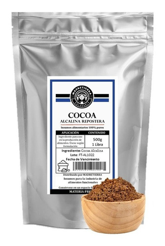 Cocoa Repostera Alcalina X500g - g a $48