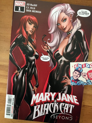 Comic - Mary Jane & Black Cat Beyond 1 Scott Campbell 1st Pt