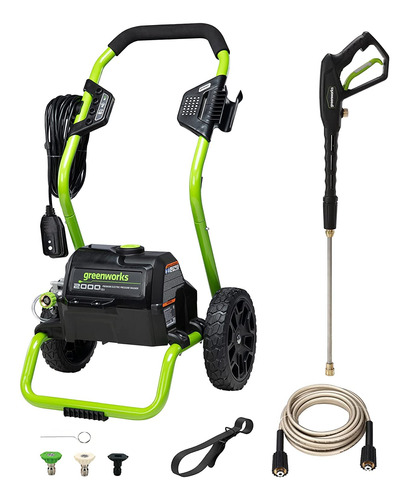 Greenworks 2000 Max Psi  1.1 Gpm (13 Amperios) Lavadora A Pr