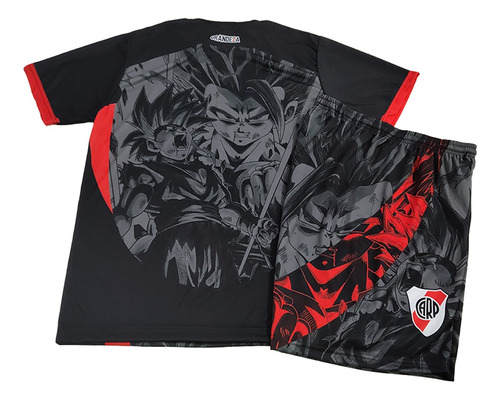Conjunto River Plate Edicion Dragon Ball Z Gohan Anime Dbz