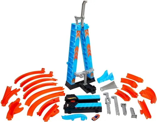 Hot Wheels Sky Crush Tower Choques Aereos Pistas Motorizado