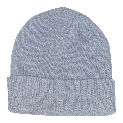 Gorro Beanie De Lana Adulto Mujer Niño Con Doblez Tendencia 