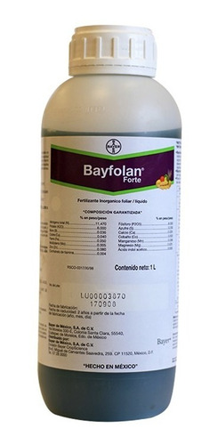 Bayfolan Forte (fertilizante Para Plantas Y Arboles) 1 Litro