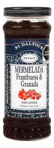 Mermelada De Frambuesa Y Granada St. Dalfour 284g