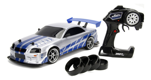 Jada Jada - Fast & Furious 1:10 R/c 2002 Nissan Skyline G