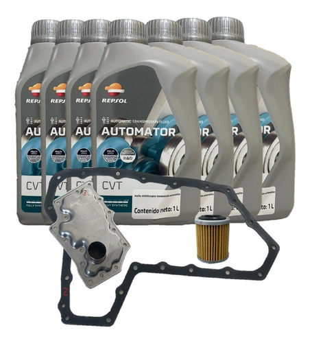 Kit Afinación Transmisión Cvt Maxima 3.5l 2007-15 Repsol 7l