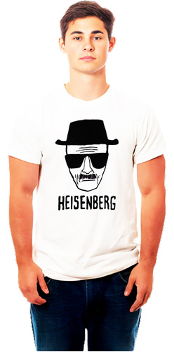 Playera Catalogo Heisenberg Face Hombre Diseño 50 Beloma