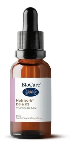 Biocare - Vitamina D3 + K2 15ml (sistema Inmune)