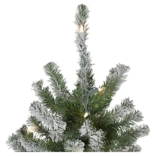 Árbol Navideño Artificial Estrecho 7' - Luces Claras