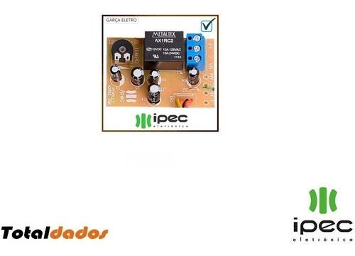 Imagem 2 de 5 de Relê Temporizador Universal Flat Ipec