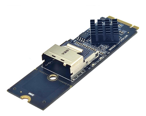 M.2 Nvme Para Mini Sas 36 Pinos Sff-8087 Sata 3.0 Sem Cabo