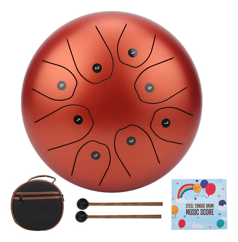 Instrumento De Percusión Mmbat Steel Tongue Drum C Key Ether