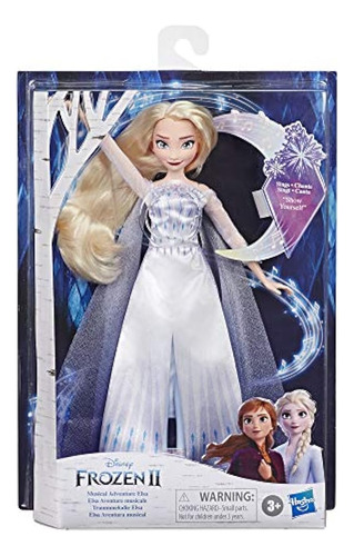 Disney Frozen Musical Adventure Elsa Cantando Muñeca, Canta 