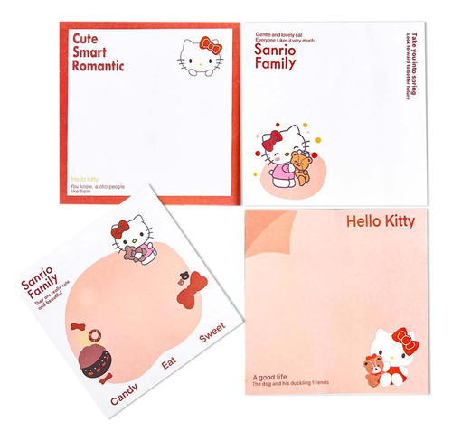 Bloc De Notas Adhesivas Kawaii Bulk, Mini Bloc De Notas, Lin