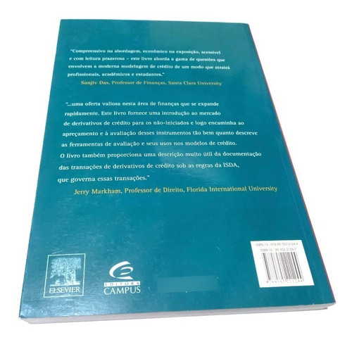 Derivativos De Crédito E Outros Instrume Antulio N. Bonfim (Usado)