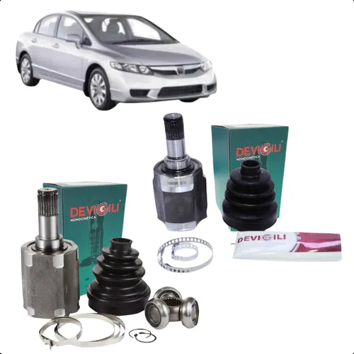 comprar Par Tulipa+trizeta New Civic G8 Automático 1.8 2007 Até 2011