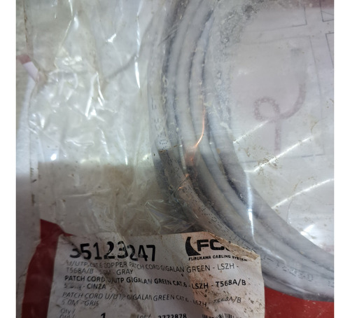 Patch Cord Furukawa Cat6 Gigalan 5m Lszh 35123247 Le Anuncio
