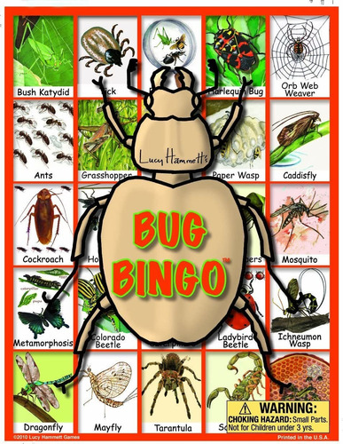 Bug Bingo Juego De Mesa 