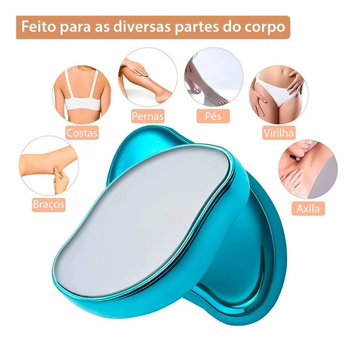 Kit C/17 Depilador Cristal Pedra Esfoliante Indolor